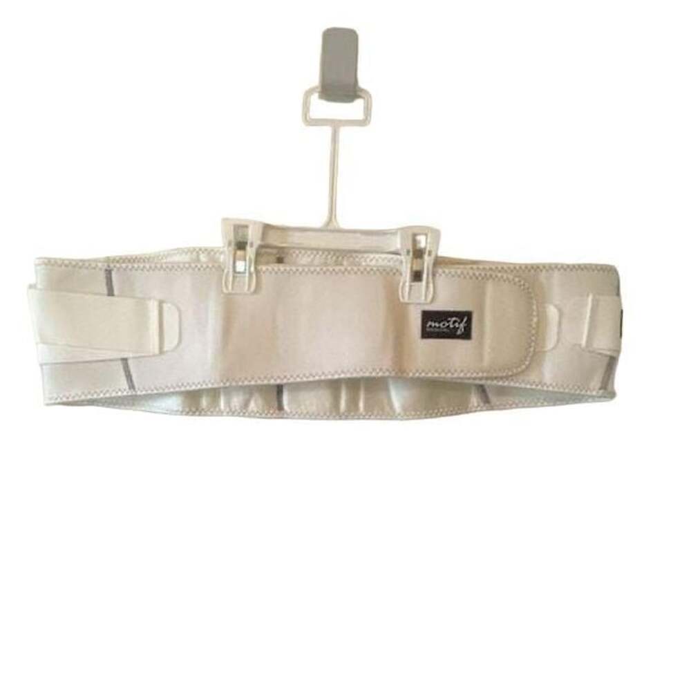 Motif Medical Pregnancy Support Band Maternity Lumbar Support Band Large White